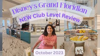 NEWLY Refurbished Club Level Tour and Review at Disneys Grand Floridian ResortOctober 2023 [upl. by Lourdes]