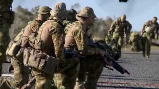 Australian Armys 7th Brigade in action [upl. by Siddon]