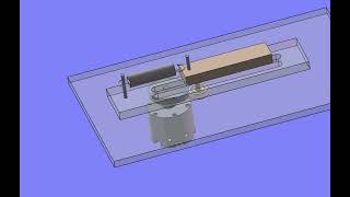 Reciprocating Motion Mechanism Driven By Cam [upl. by Anaehr156]