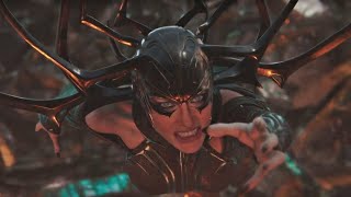 Hela vs Surtur  Fight Scene  Asgard destroyed  Thor Ragnarok Movie Clip [upl. by Quiteris]