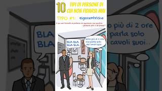 ep1 10 tipi di Persone di cui non Fidarsi Maipersone fiducia motivazione youtubeshorts [upl. by Ocirred]