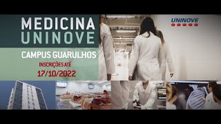 Medicina UNINOVE  Campus Guarulhos  Inscrições Abertas [upl. by Bary970]