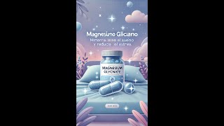 Magnesio Glicinato Tu Secreto para un Mejor Sueño y Relajación 🌙  Beneficios Explicados [upl. by Eetnod593]