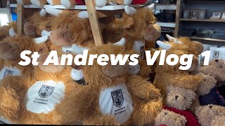 St Andrews Vlog 1  Start of reading week [upl. by Latricia]