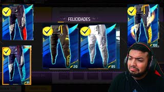 TOP 5 MEJORES PANTALONES ANGELICALES DE TODO FREE FIRE [upl. by Travus]