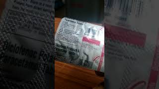 DICLOFENAC POTASSIUM amp PARACETAMOL TABLET USE IN HINDI [upl. by Lavona294]