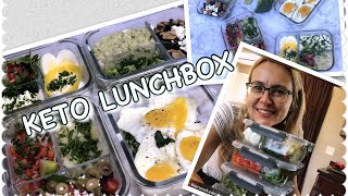 Zdrowe posiłki na cały tydzień do pracy 3 x KETO LUNCHBOX🥑🥑🥑 [upl. by Alrick]