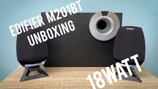 Edifier M201BTUnboxingSpeakerBudgetech [upl. by Willing646]