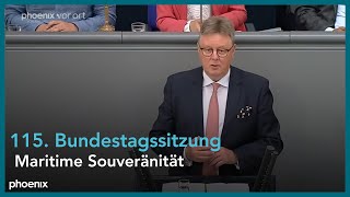 Bundestag Debatte zum Thema Maritime Souveränität am 060723 [upl. by Nonnerb873]