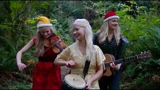 Here We Come A Caroling  The Gothard Sisters Official Video I A Celtic Christmas 🎄 [upl. by Ecined]