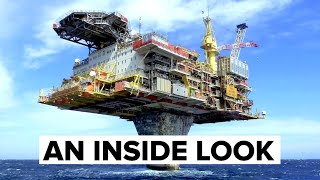 Life INSIDE The Worlds BIGGEST Offshore Oil Rig [upl. by Odnomor15]