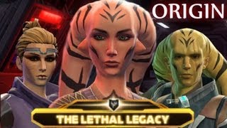 Legacy Sith Warrior Story  Cedonias Origin Part 1  SWTOR [upl. by Nohj]