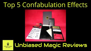 5000 Sub Special Review  Top 5 Close Up Confabulation Effects [upl. by Yuzik]