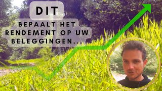 ☝DIT bepaalt uw rendement op de beurs  HET GEVAAR VAN ETF BELEGGEN [upl. by Mela]