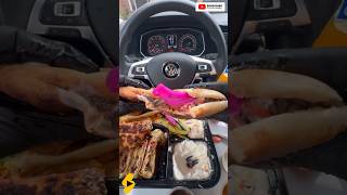 ASMR FastFOod Mukbang food youtubeshorts foodblogger fastfoodie foodie shorts viralshorts [upl. by Reginnej248]