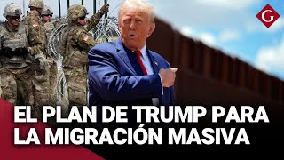 TRUMP usará MILITARES y ESTADO DE EMERGENCIA para DEPORTACIÓN MASIVA en ESTADOS UNIDOS  Gestión [upl. by Zobe]