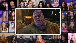 Thor Kills Thanos  Avengers Endgame Reaction Mashup [upl. by Ahsiei]