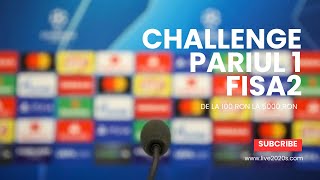 Challenge Pariul 1 fisa2 Live2020scom [upl. by Giltzow]