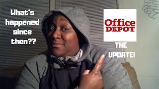 WORKING FOR OFFICE DEPOT PART 2 [upl. by Terrej642]