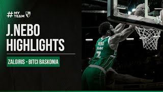 Josh Nebo highlights  Zalgiris  Baskonia  20211202 [upl. by Obie434]