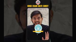 CBSE Exam date sheet cbseconnect cbseofficial cbseclass10 [upl. by Mussman450]