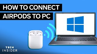 How To Connect AirPods To PC 2022 [upl. by Maxama]