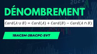 Maîtriser le dénombrement Déterminer le cardinal de A union B avec le diagrammes de Venn 1BACSM [upl. by Jacklyn257]