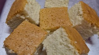 Bakery Style Sponge Cake Recipe  Easy method plain cake பேக்கரி மாடல் சுவையான கேக் செய்வது எப்படி [upl. by Gonzales]