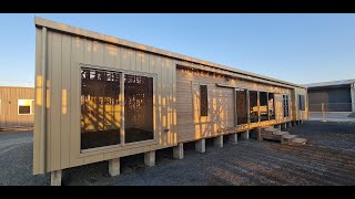 Kapiti Barn 148 Transportable House Tour [upl. by Egide]