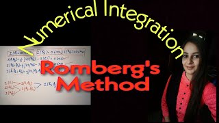 Numerical Integration Romberg method [upl. by Harol]