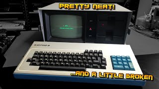 The Kaypro II  introduction confusion and repairs [upl. by Fenny]