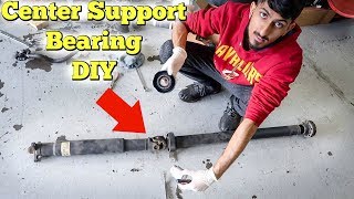 How To Replace Center Support Bearing On Driveshaft CSB [upl. by Portwin165]