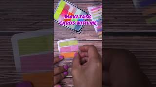 DIY task cards  great way to help prompt you on the regular habits and routines you need to action [upl. by Karlen]