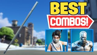 NEW BEST LEBEAUS BO PICKAXE ROGUE amp GAMBIT BUNDLE COMBOS  Fortnite [upl. by Neelhtac395]