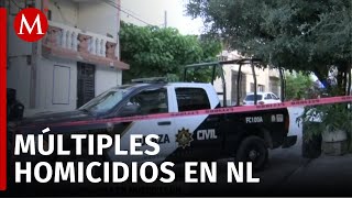 Jornada violenta en Nuevo León 25 homicidios en una semana [upl. by Obala]