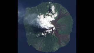 Manam Volcano Manam Motu of Papua New Guinea is an island in the Bismarck Sea [upl. by Auliffe]