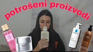 POTROSENI PROUZVODI Moje rutine i nega tela skincare [upl. by Spence]