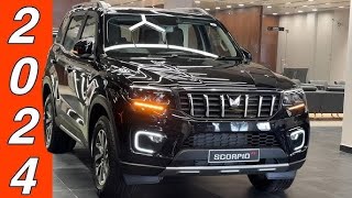 New Mahindra Scorpio N z8 luxury 2024 model  new update features [upl. by Adaminah]