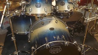 Mapex Saturn 4 piece shell pack review and breakdown [upl. by Ardien64]