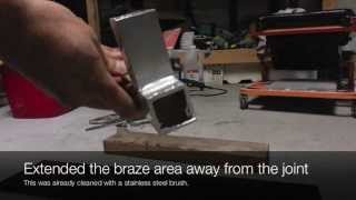 Alloy Brazing Test [upl. by Llebyram]