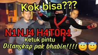 SKETSA EDUKASI KOMEDI LUCU ‼️KOK BISA N1NJ4 H4TOR1 KETUK PINTU DITANGKAP PAK BHABIN ‼️ [upl. by Yorle983]