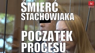 Proces w sprawie śmierci Igora Stachowiaka Igor Stachowiak początek procesu [upl. by Leakim]