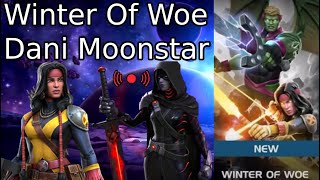 Live Winter Of Woe Part 4 Dani Moonstar Boss  Marvel Contest Of Champions [upl. by Adhamh]