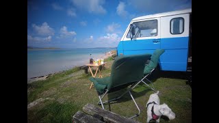 Last trip with our VW LT Campervan to Scotlands Outer Hebrides in Summer 2023 Part 1 [upl. by Roberta880]