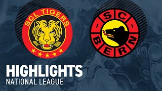 SCL Tigers vs Bern 43  Highlights National League [upl. by Iatnwahs692]