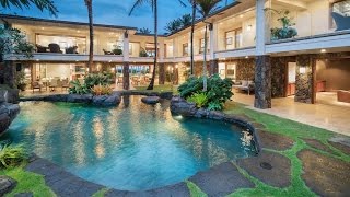 Kailua Beach Luxury Estate  210 Kalaheo Avenue Honolulu Hawaii 96734 [upl. by Nowad501]