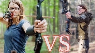 Compound Bow VS Recurve Bow Which is better [upl. by Terle]