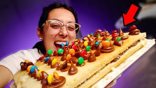 VLOG COCINO LA quotMEJORquot TORTA DEL MUNDO 😋🍰  Denu Ramirez [upl. by Anastasie]