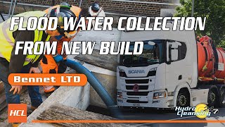 Flood Water Collection from New Build  Hydro Cleansing [upl. by Humberto]