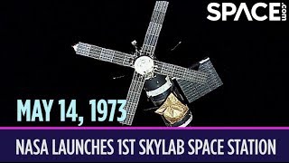 OTD in Space – May 14 NASA Launches 1st Skylab Space Station [upl. by Jamesy]